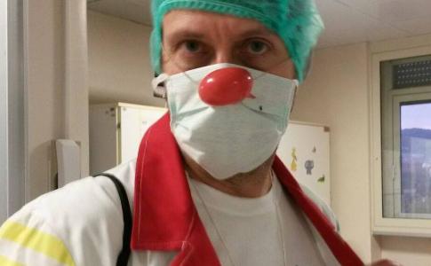 Clown Carciofo in Oncologia